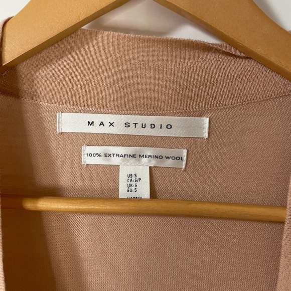 Max Studio 100% Extra Fine Merino Wool Sweater - Picture 3 of 7